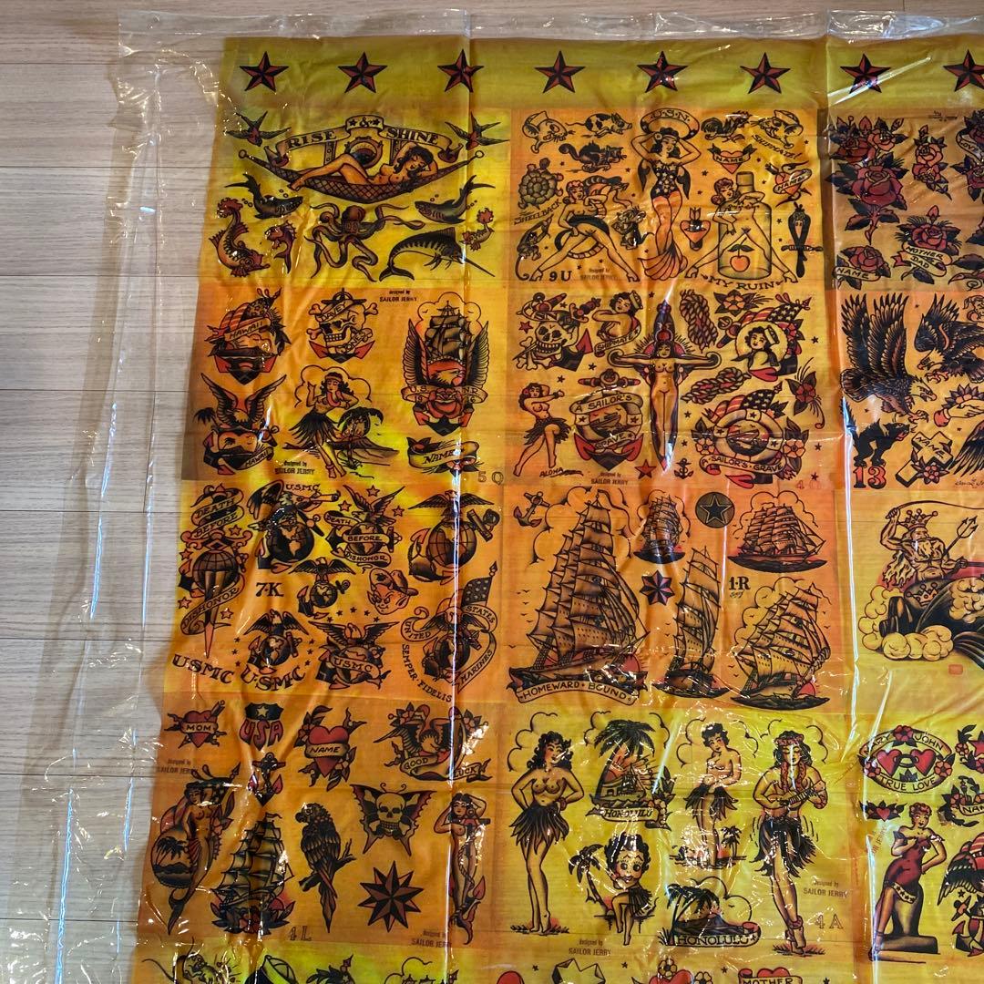 SAILOR JERRY シャワーカーテン