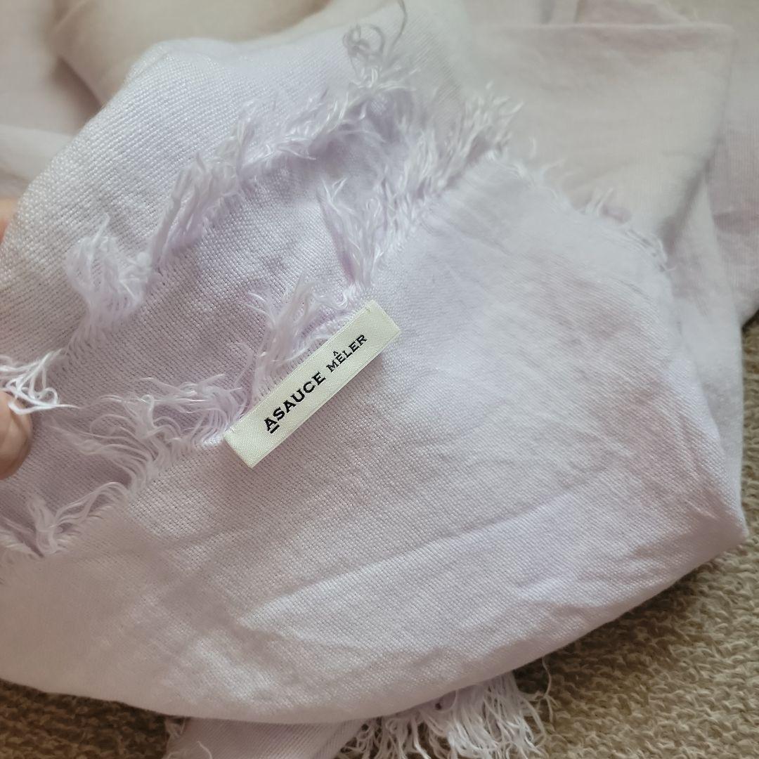 l*a様 【ASAUCE MÉLER】 ✴薄紫✴✴ストール✴✴