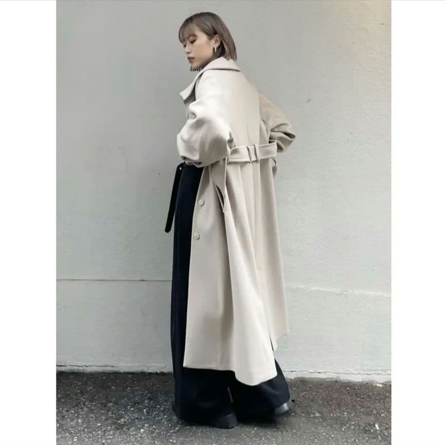 ムルーア　完売品　ロング　コート　襟元激かわ♡ おすすめ！