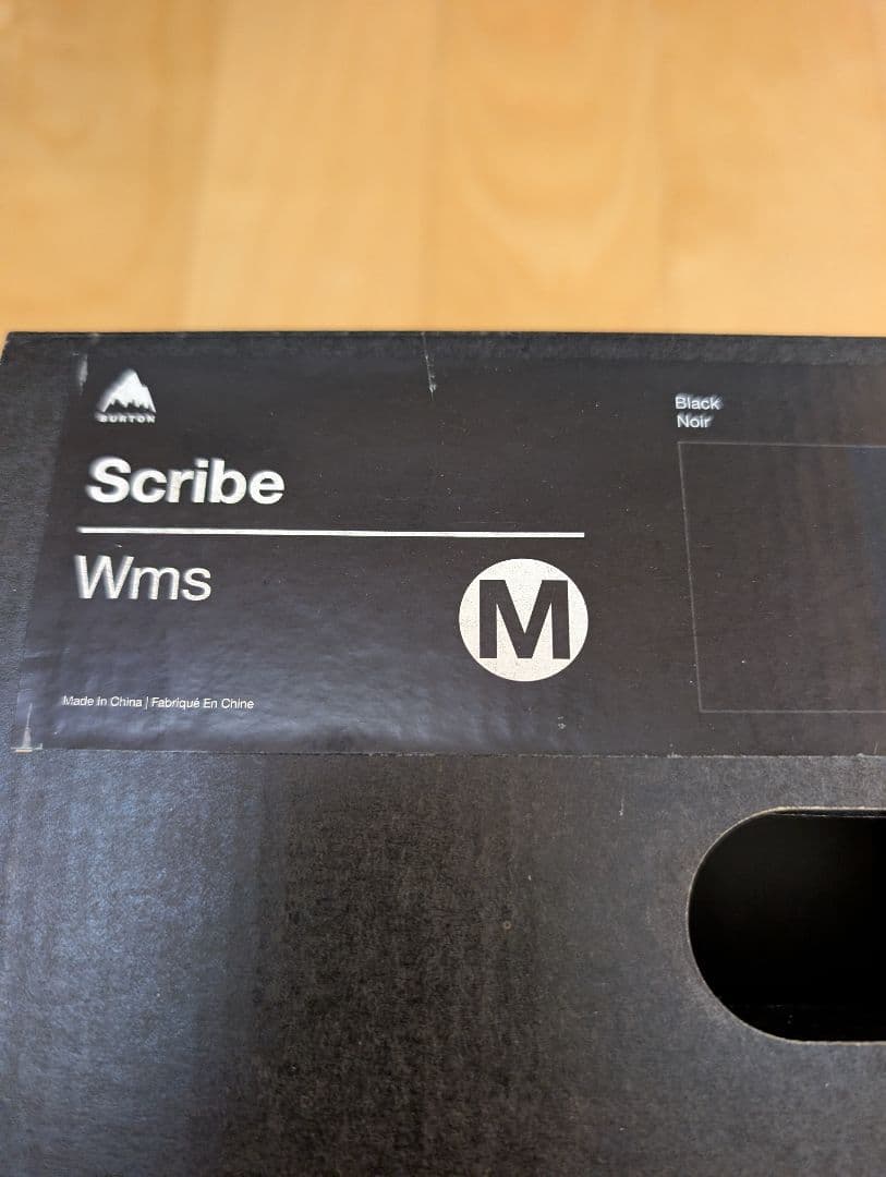 ウィメンズ バートン スノーボードバインディング スクライブ ブラック М