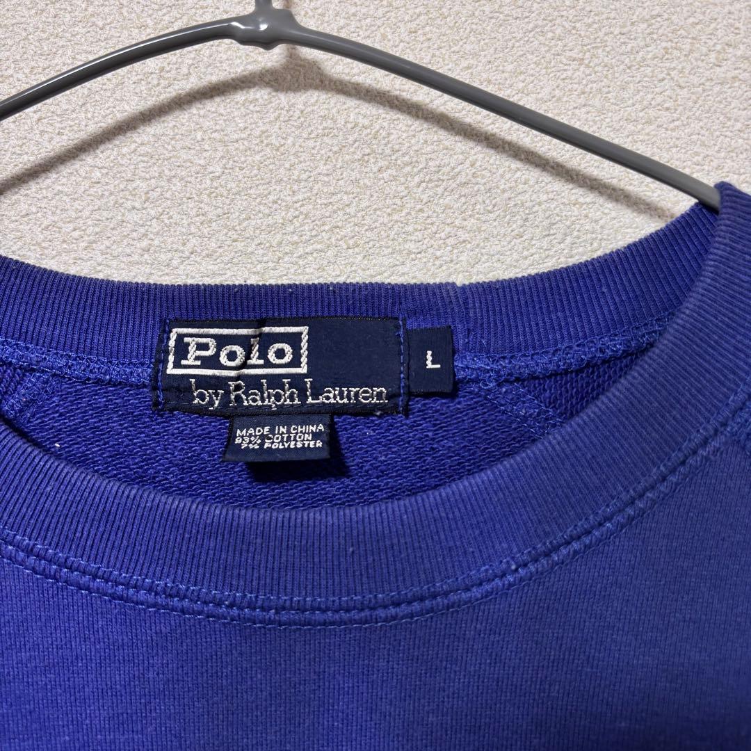 【入手困難】90s POLO Ralph Lauren ポロベアスウェット L