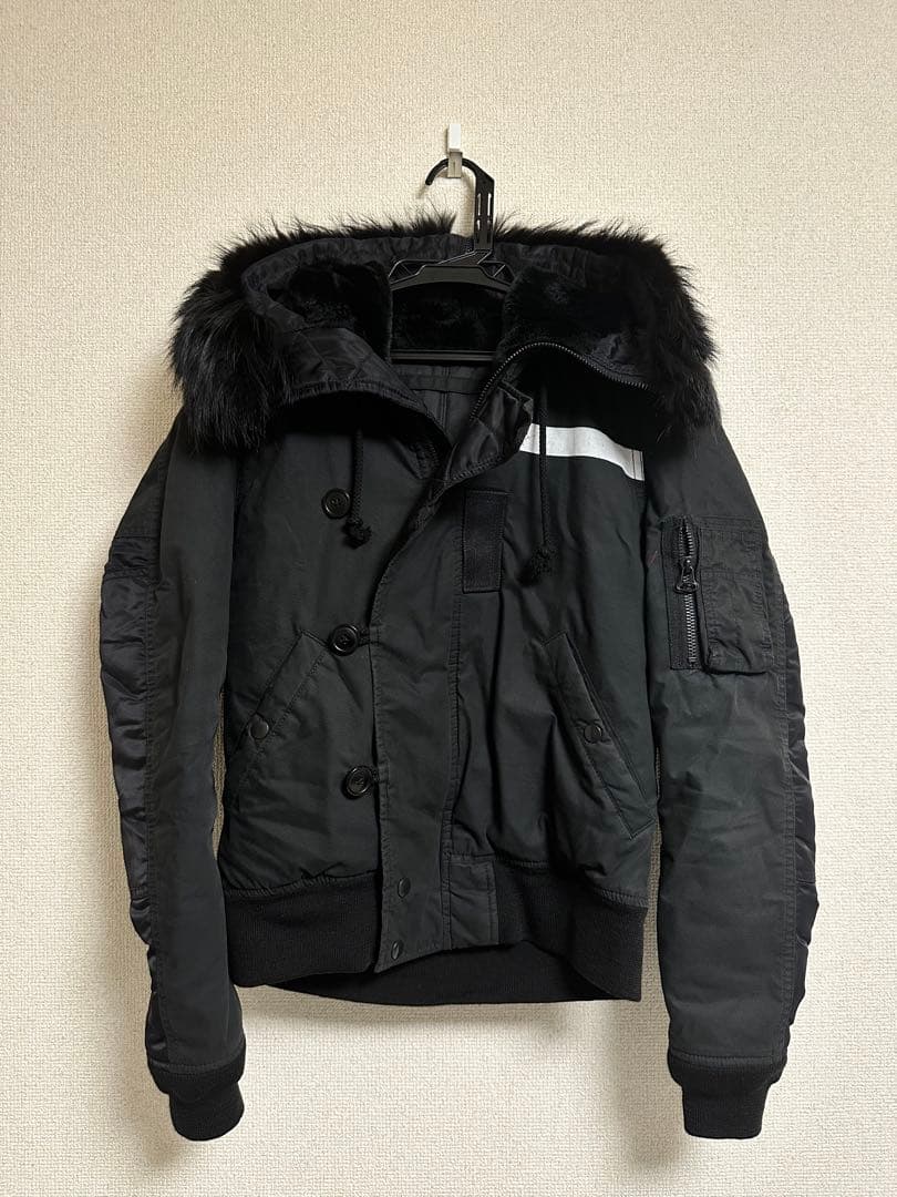 HELMUT LANG MA-1 N-2B ファージャケット - メルカリ