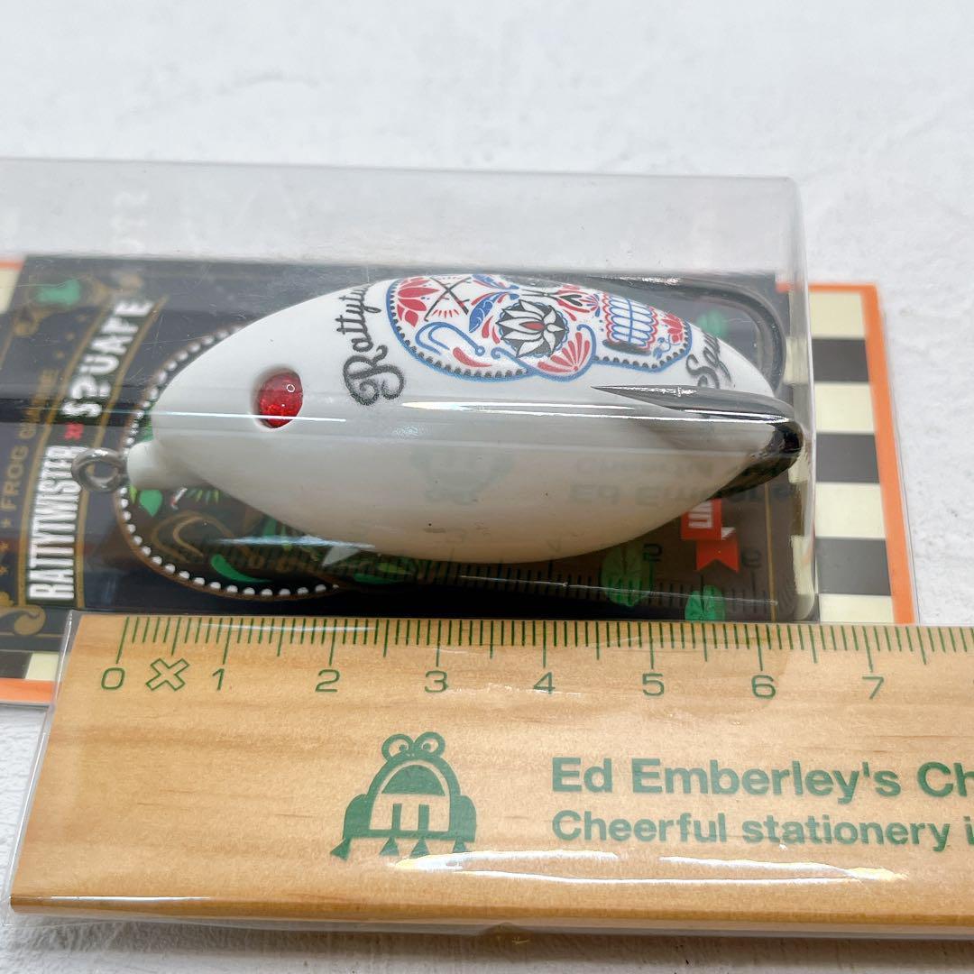 雷魚フロッグ ラッティーツイスター 廃盤レア スクエアコラボ スワンプ