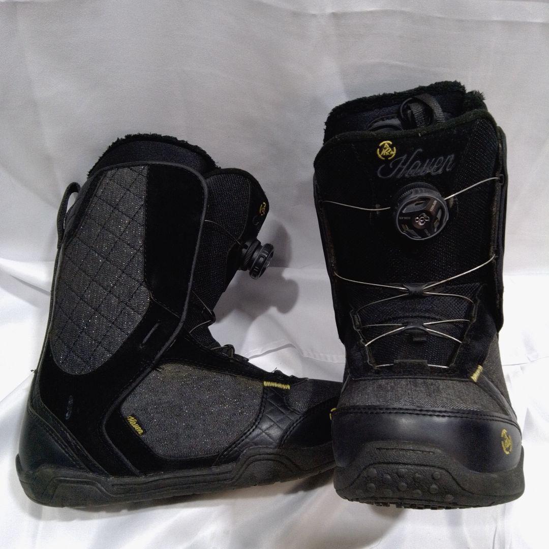 25cm k2 HAVEN スノーボードブーツ ブラック/グレー