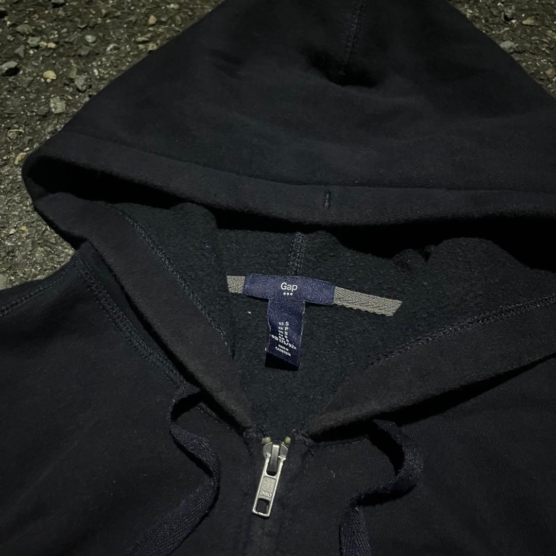 old gap 00s 90s ジップ パーカー y2k 短丈 シティーボーイ - メルカリ