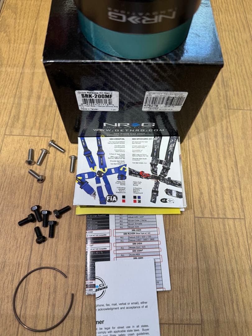 NRG クイックリリース GEN2.0 SRK-200MF