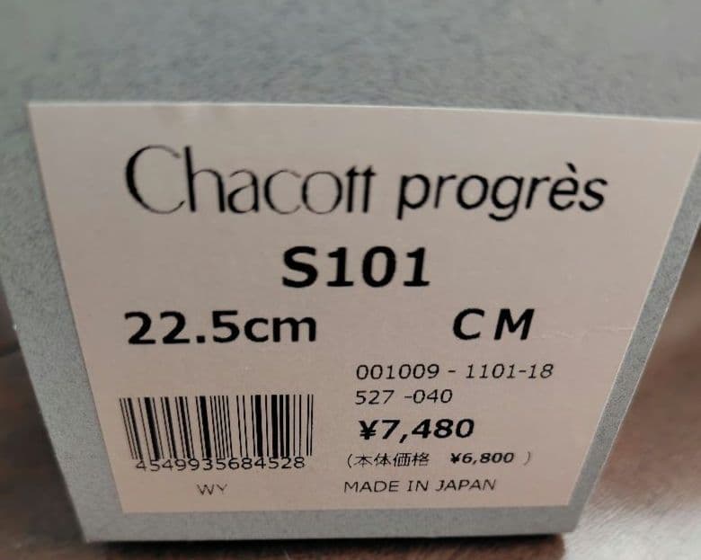 Chacott progres S101 トゥシューズ 22.5cm