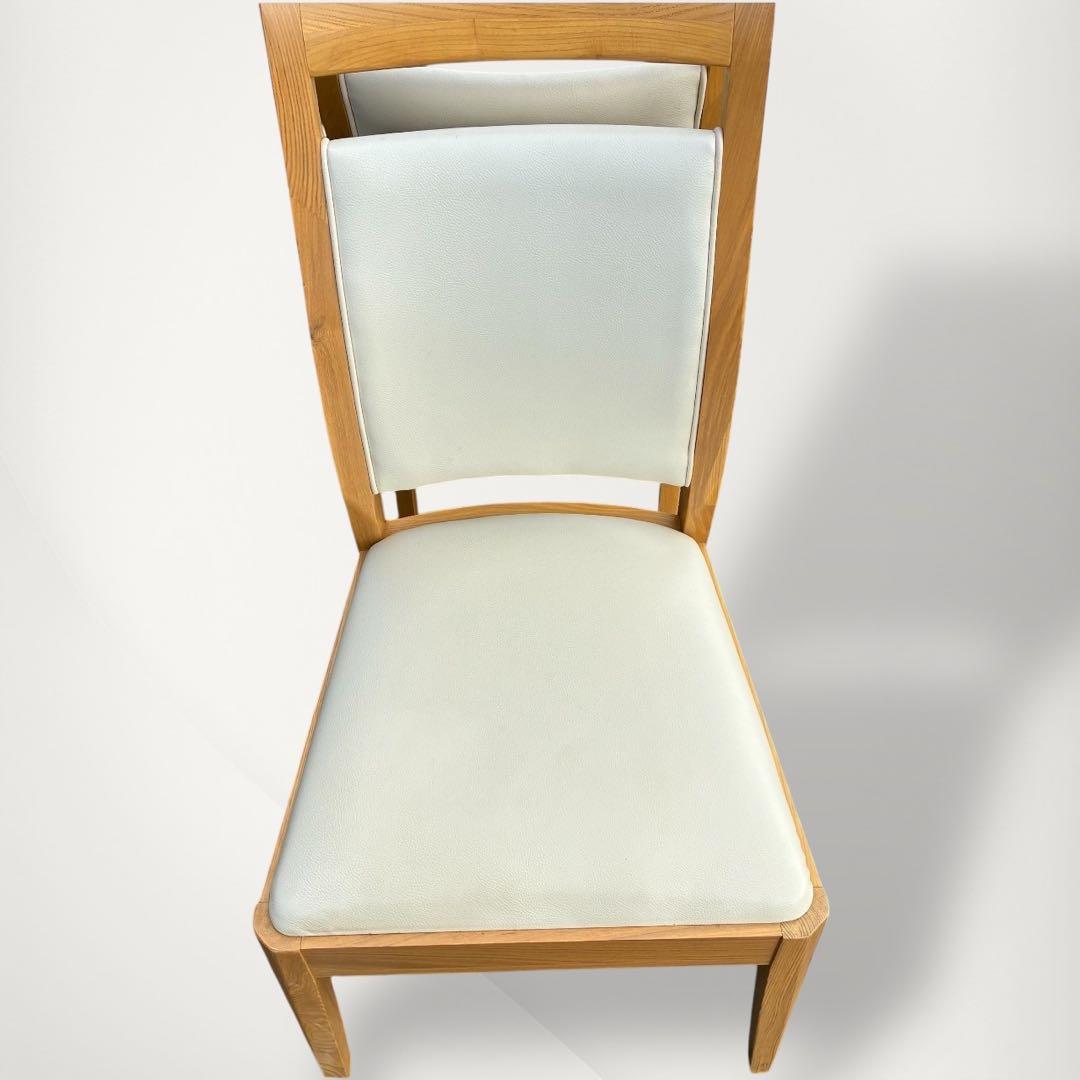 ニトリ　ダイニングチェア　2脚セット　ロレイン3　ライトブラウン　希少