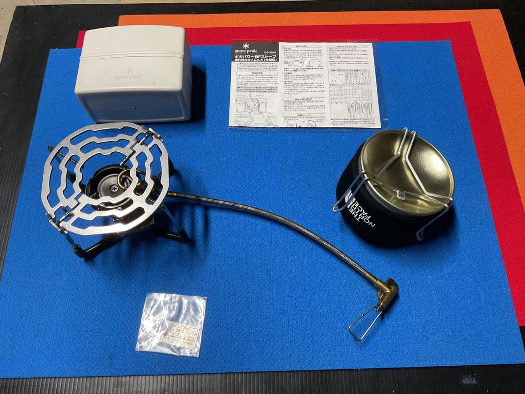 snow peak レア希少品 ギガパワーBFガスストーブ動作良好美品メンテ済み