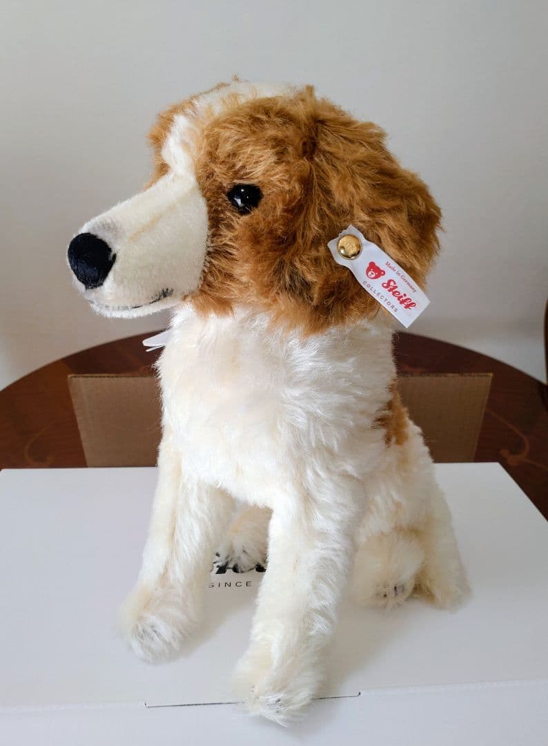 Steiff シュタイフ コーイケルホンディエ デコピン 新品未使用 - メルカリ