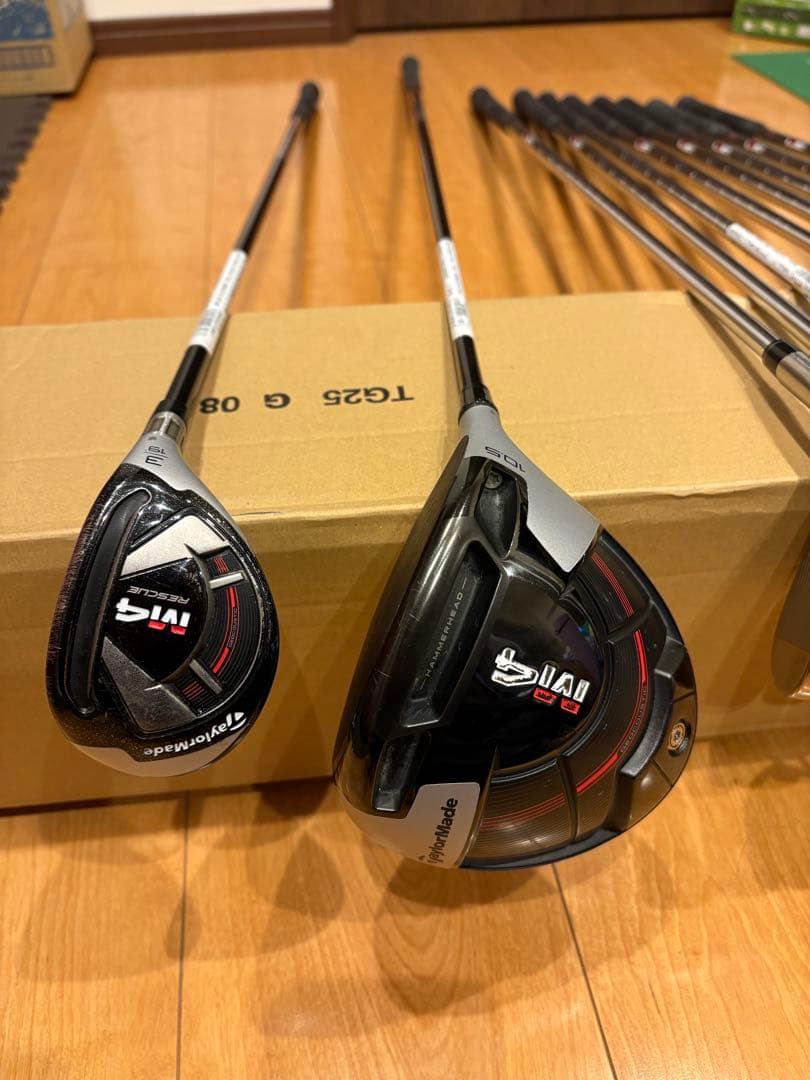 テーラーメイド　m4 2021年　アイアンセット　ドライバー　ユーティリティ