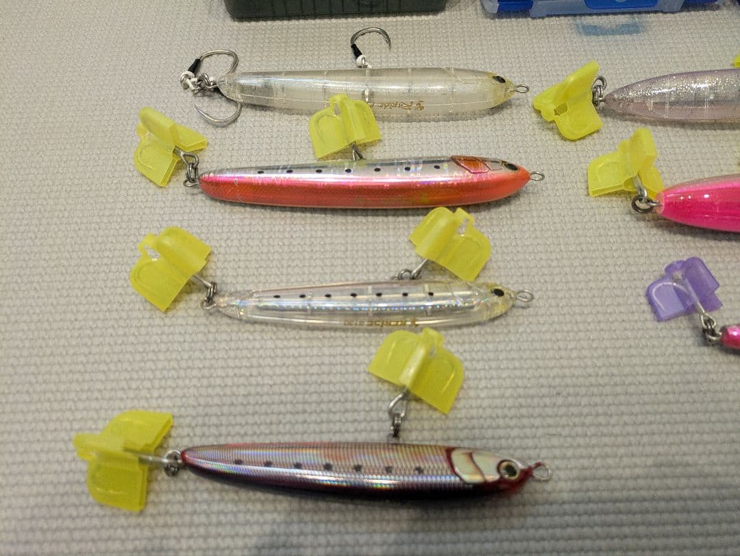 青物ルアーセット、ラピード、リライズ、フィード、ポップクイーン、バレットブル