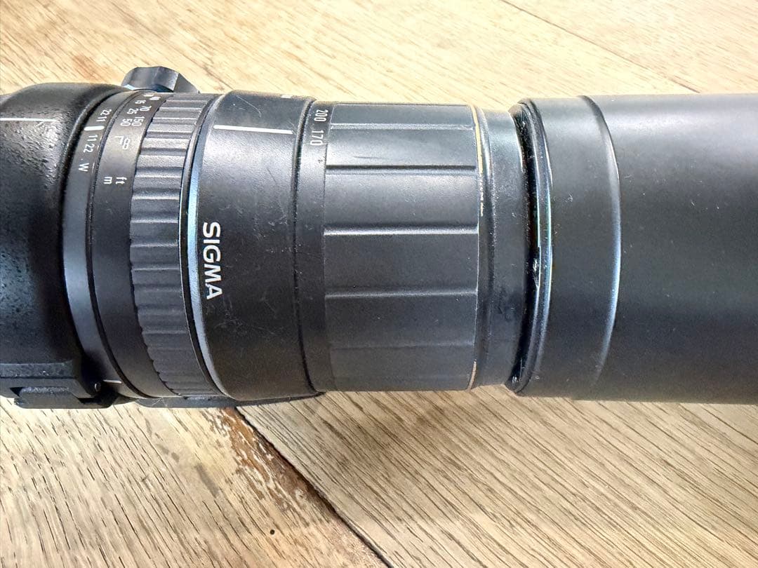 【難あり】 SIGMA APO 170-500mm 　望遠レンズ