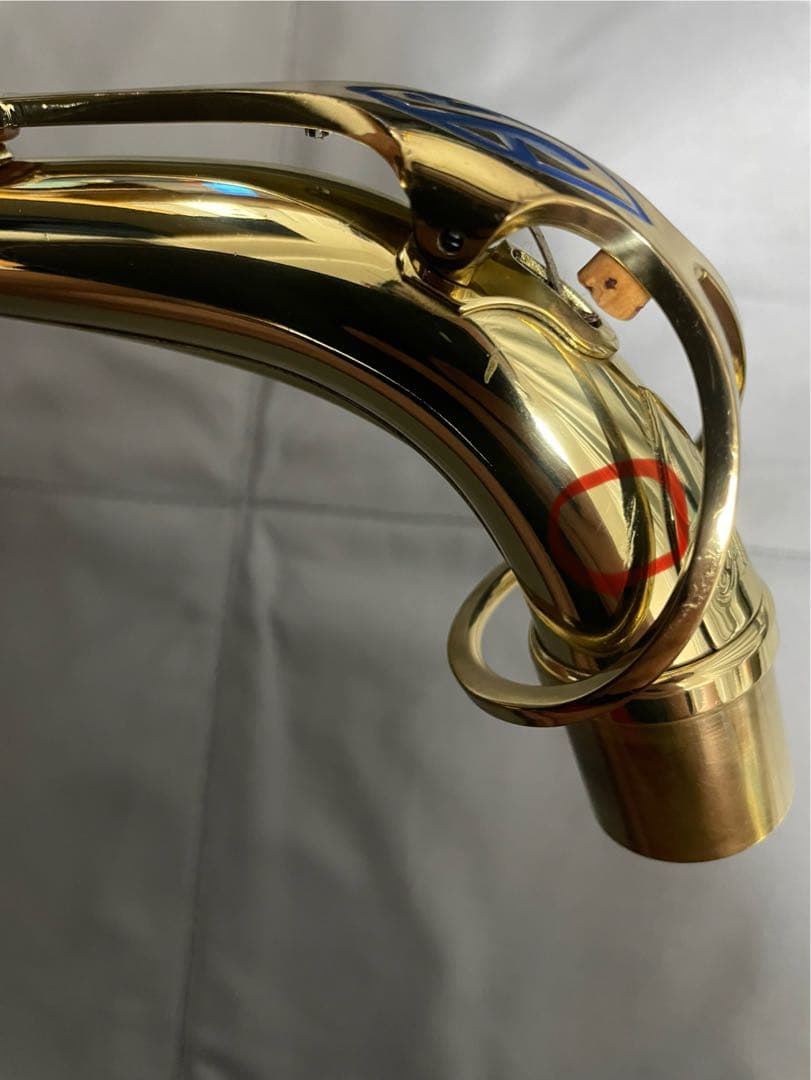 セルマー　アルトサックス　ネック　SA80 SERIES2（ゴールドラッカー）