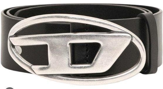 [正規品・未使用美品・収納袋付き]DIESEL 1DR オーバルDロゴベルト