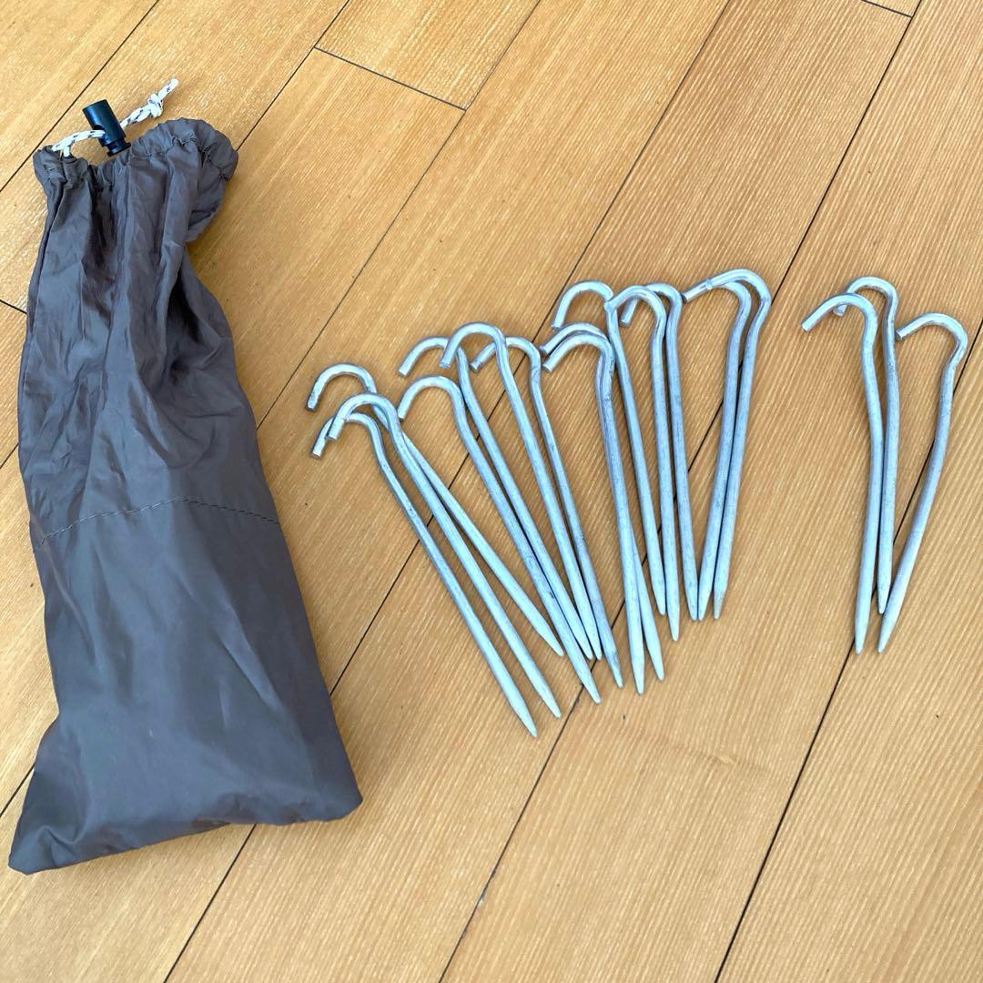 スノーピーク  peakランドブリーズ4 SD614 グランドシート付き