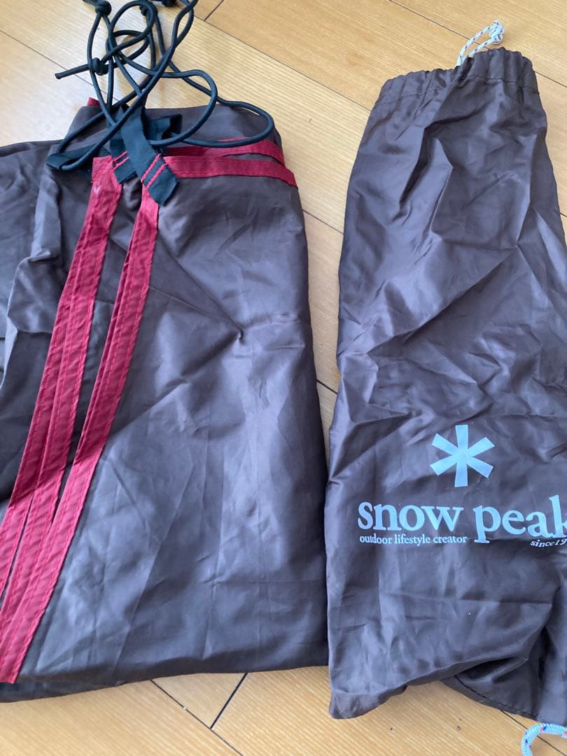 スノーピーク  peakランドブリーズ4 SD614 グランドシート付き