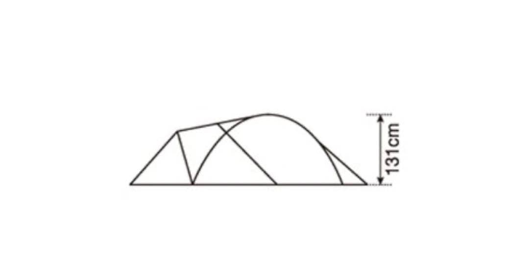スノーピーク  peakランドブリーズ4 SD614 グランドシート付き