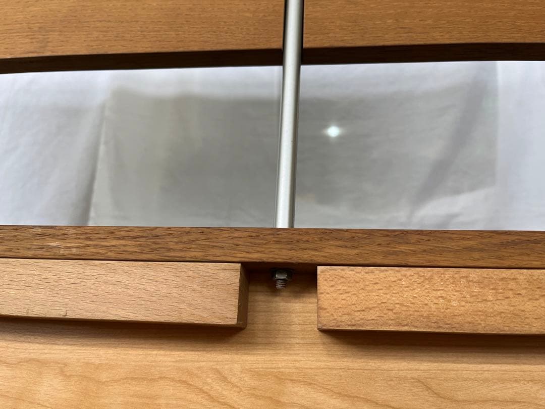 アンティーク】北欧レトロ 鏡台 3段引出し ドレッサー チェスト