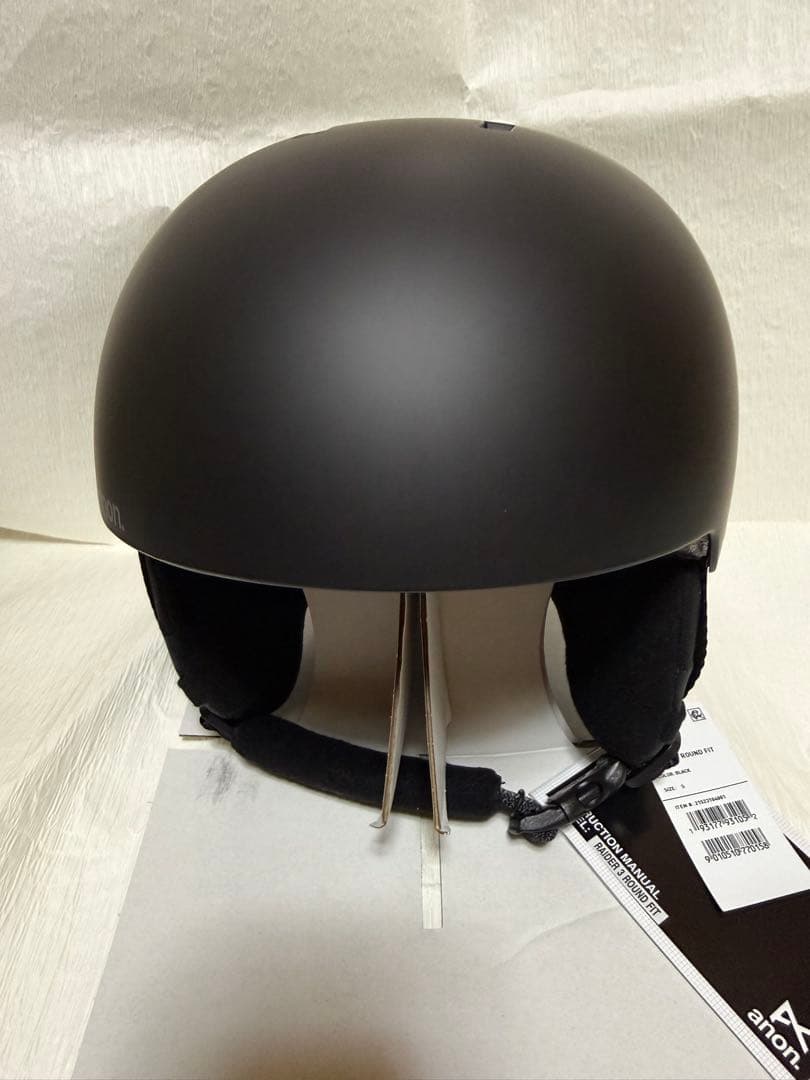 《未使用》ANON ヘルメット レイダー 3 ラウンドフィット Sサイズ