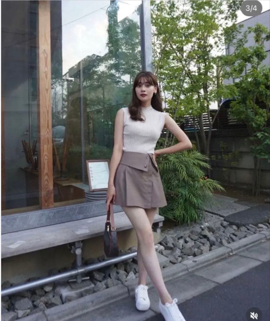 herlipto Pleated Mini Skort - メルカリ