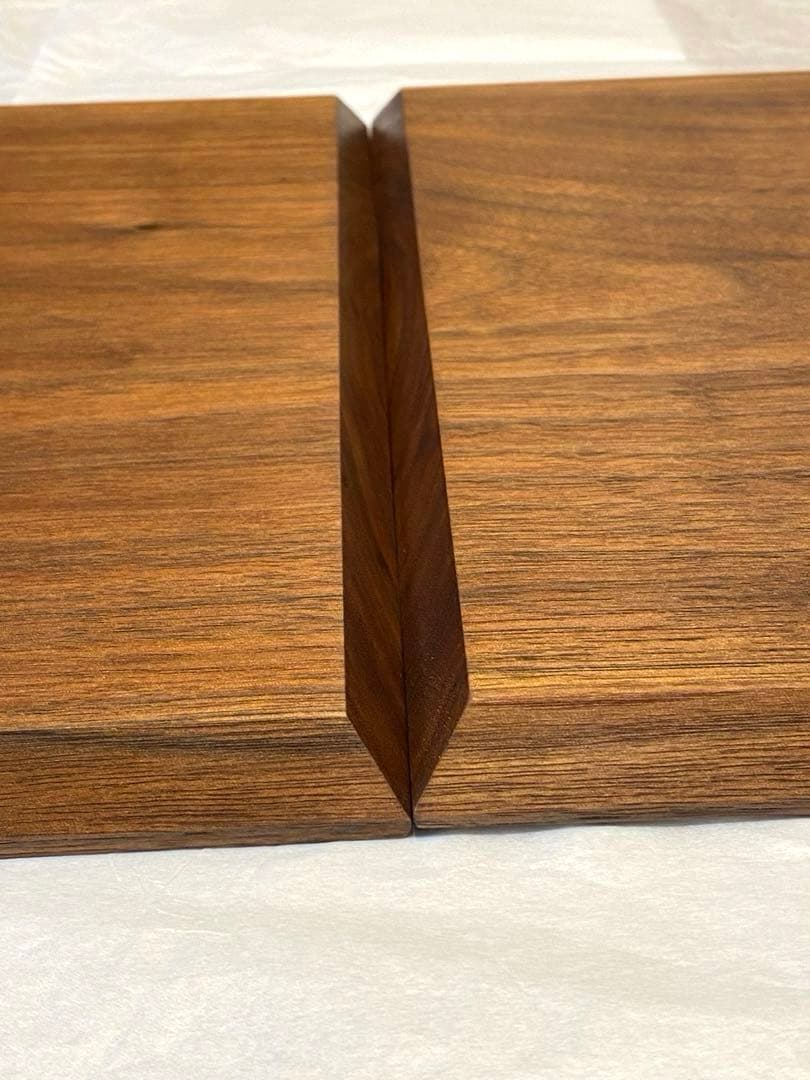 【特価】　高塚和則　一人膳　2客セット　角盆　トレイ　トレー　木工　作家