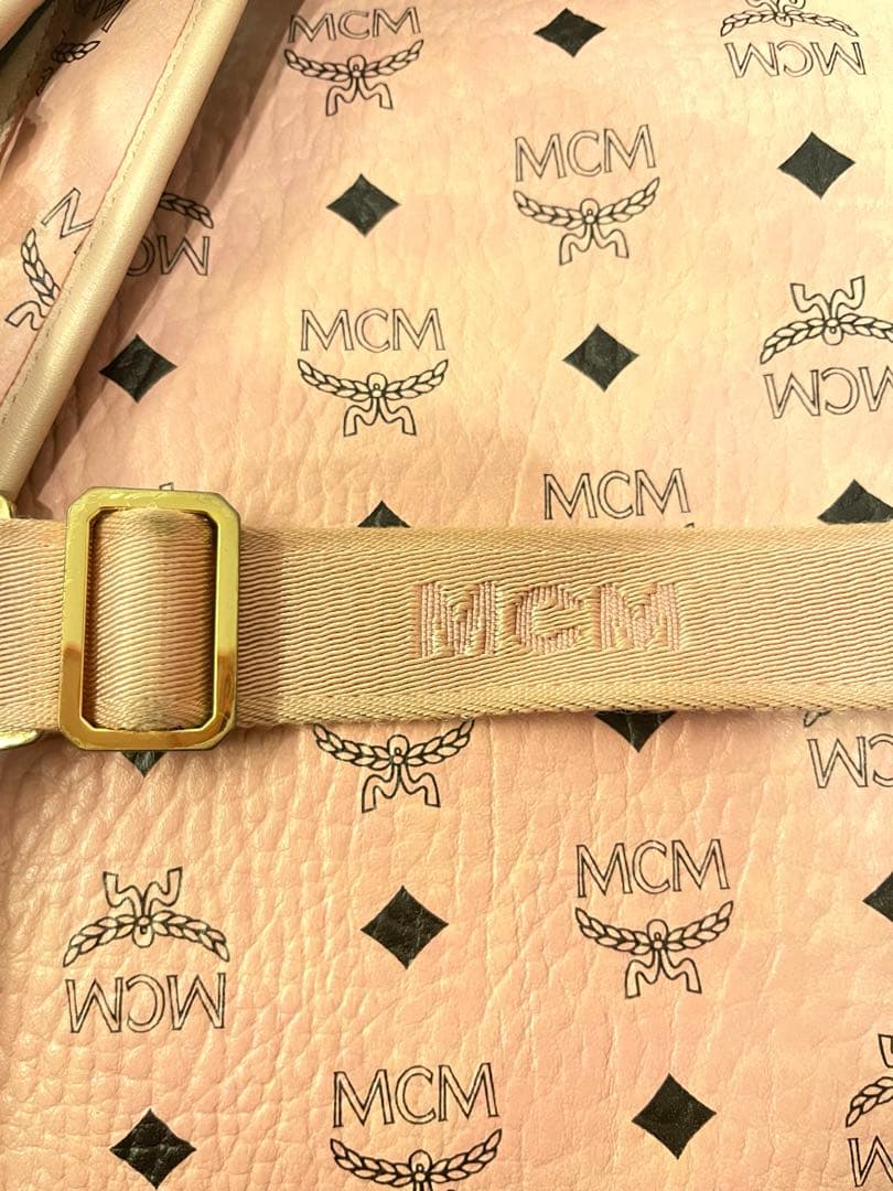 mcm リュック ソフトピンク スモール