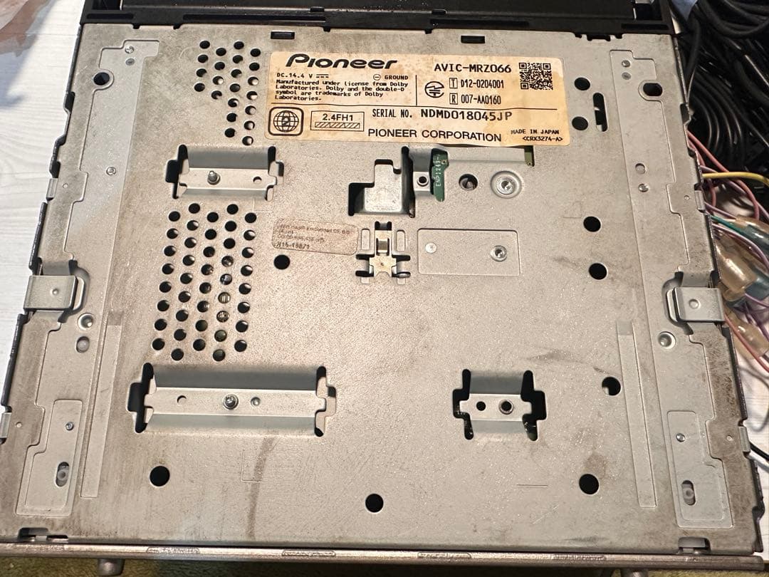 送料込 カロッツェリア ナビ Bluetooth ハンズフリー