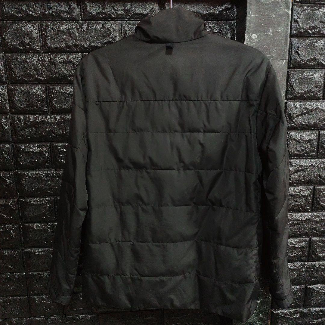 未使用に近いトルネードマート黒４wayフーデッドサイドスリットコート×ジャンパー