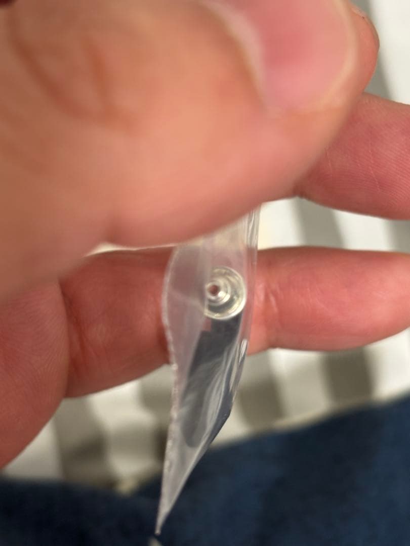 【新品・未使用】Chrome Hearts クロスバンド フープ シリコンピアス