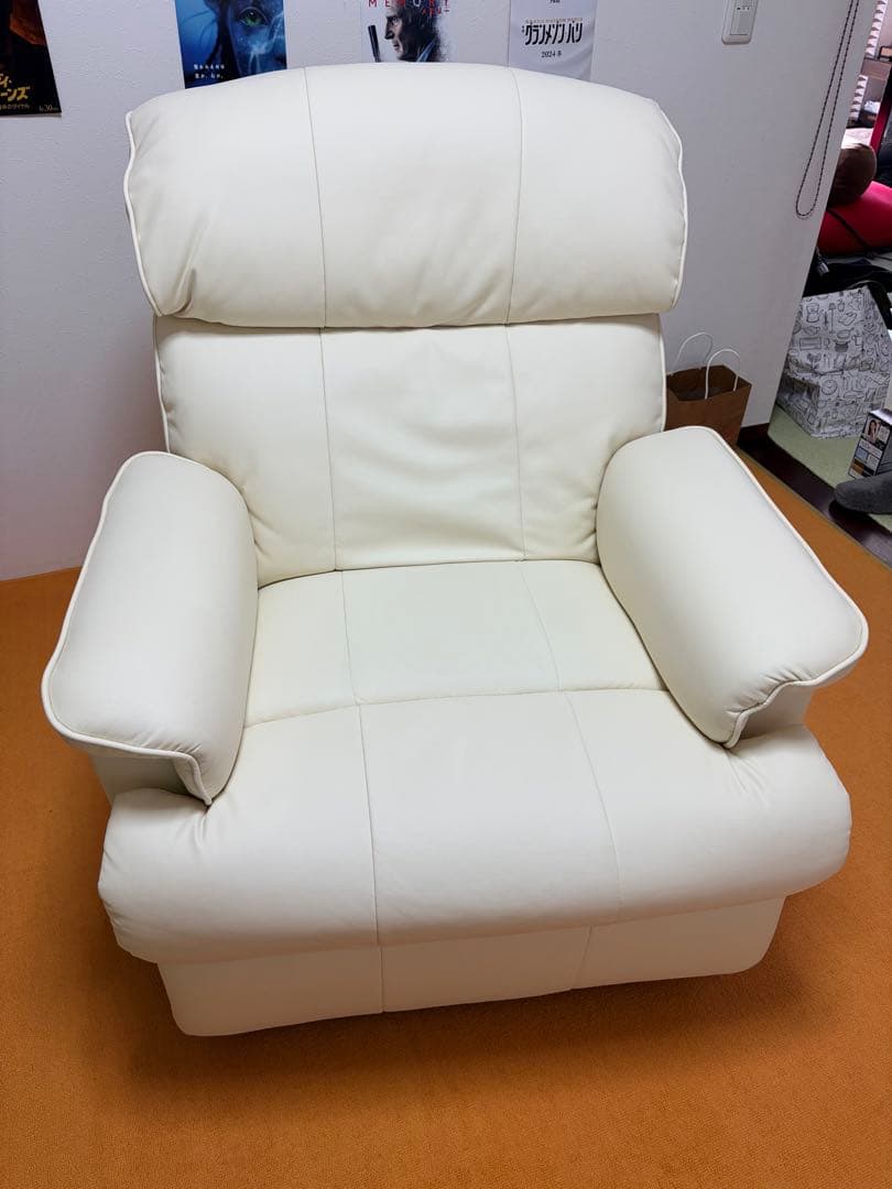 shop閉鎖【—2万4最終値下LOWYA】楽々移動付きリクライニングソファ