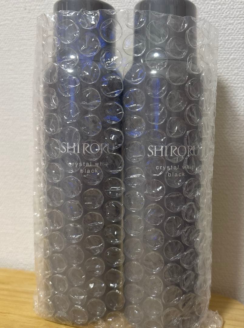 SHIRORU crystal whip black 2本セット - メルカリ