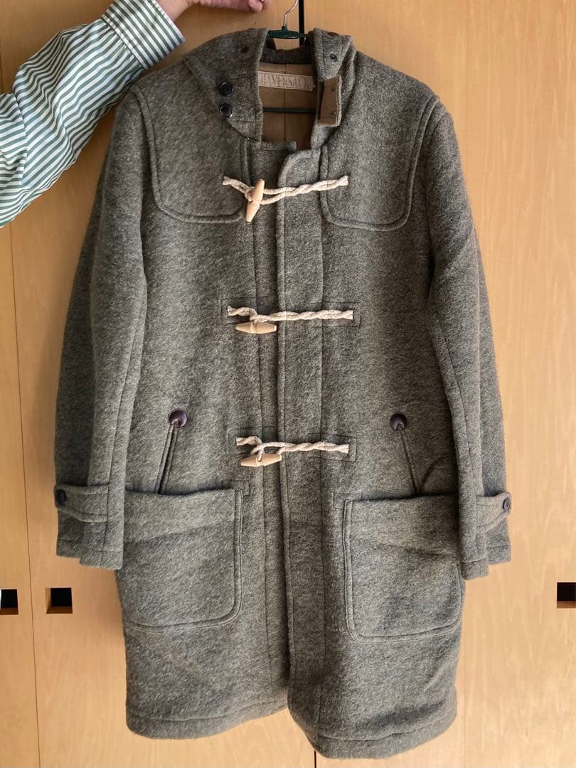 HAVERSACK MONTY型 ウール縮絨 ダッフルコート L