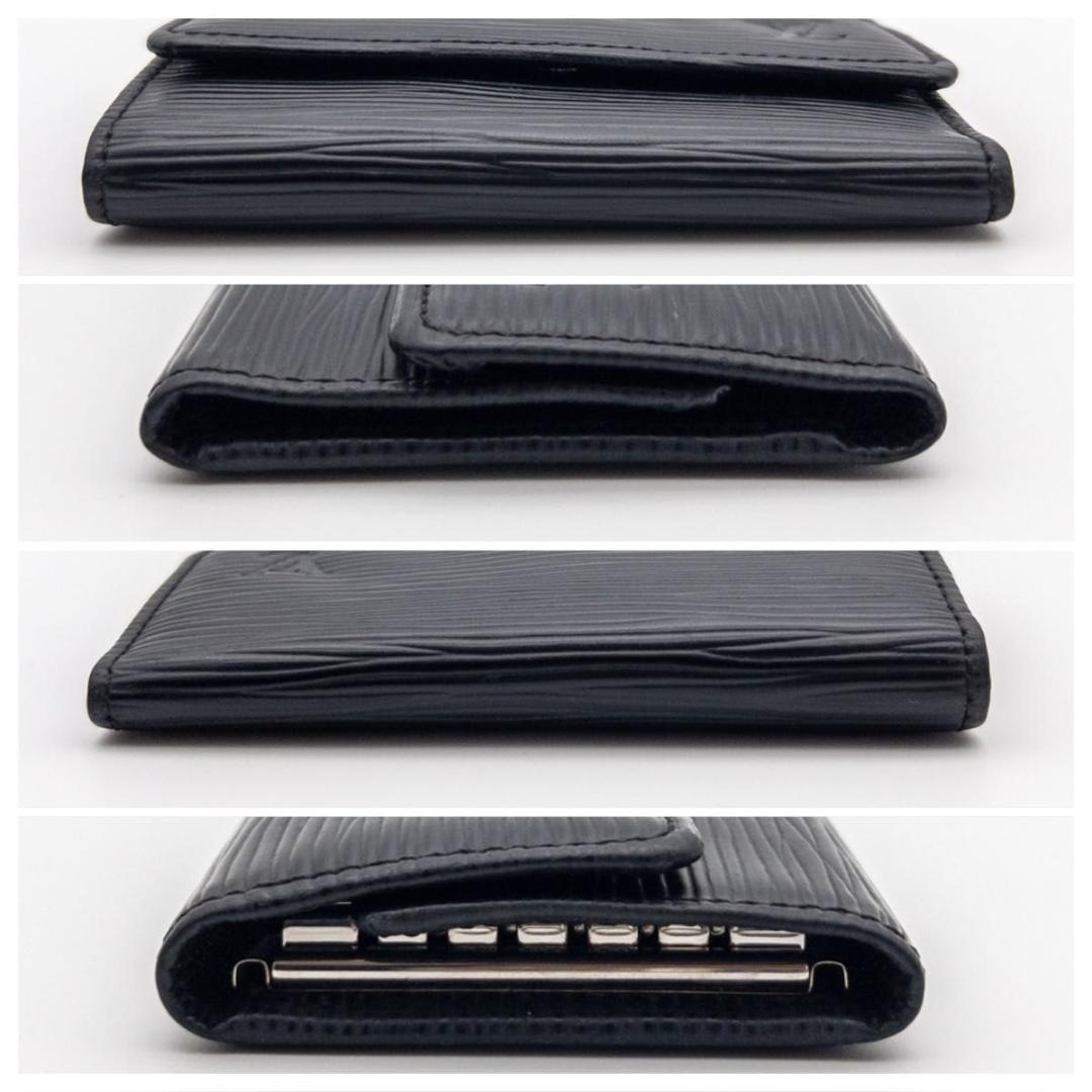 【極美品】新型ICチップ　ルイヴィトン　ミュルティクレ6 エピ　キーケース　黒