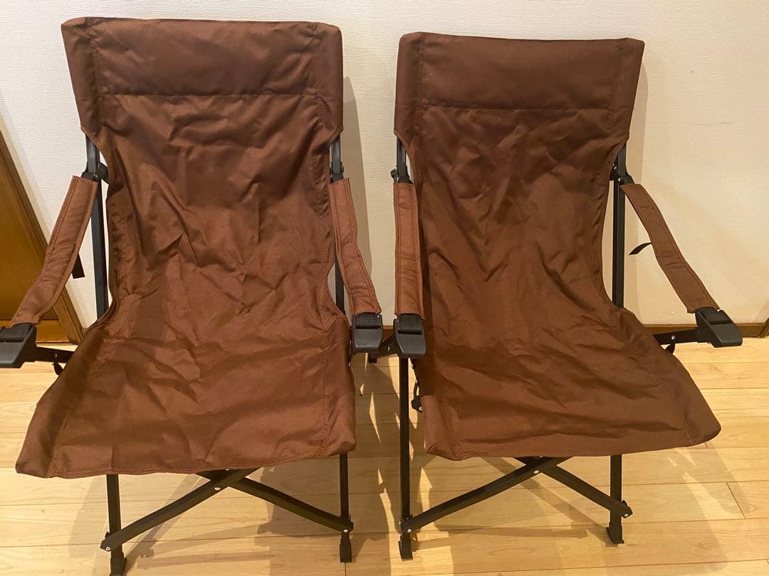 ユニフレーム UFチェア ブラウン 2脚 アウトドア L108214792