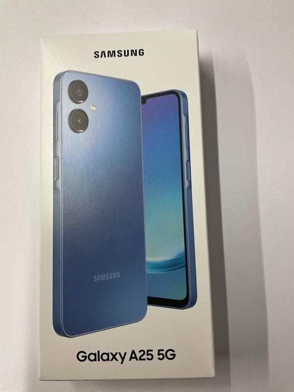 新品・未使用品　SAMSUNG Galaxy A25 5G SCG33 ブルー