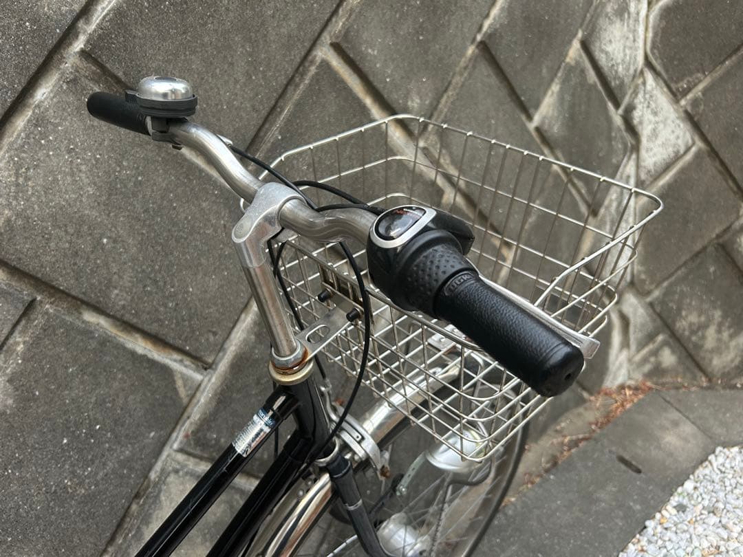 ゴールデンウィークお値引きしました！27インチシティサイクル 前カゴ付き