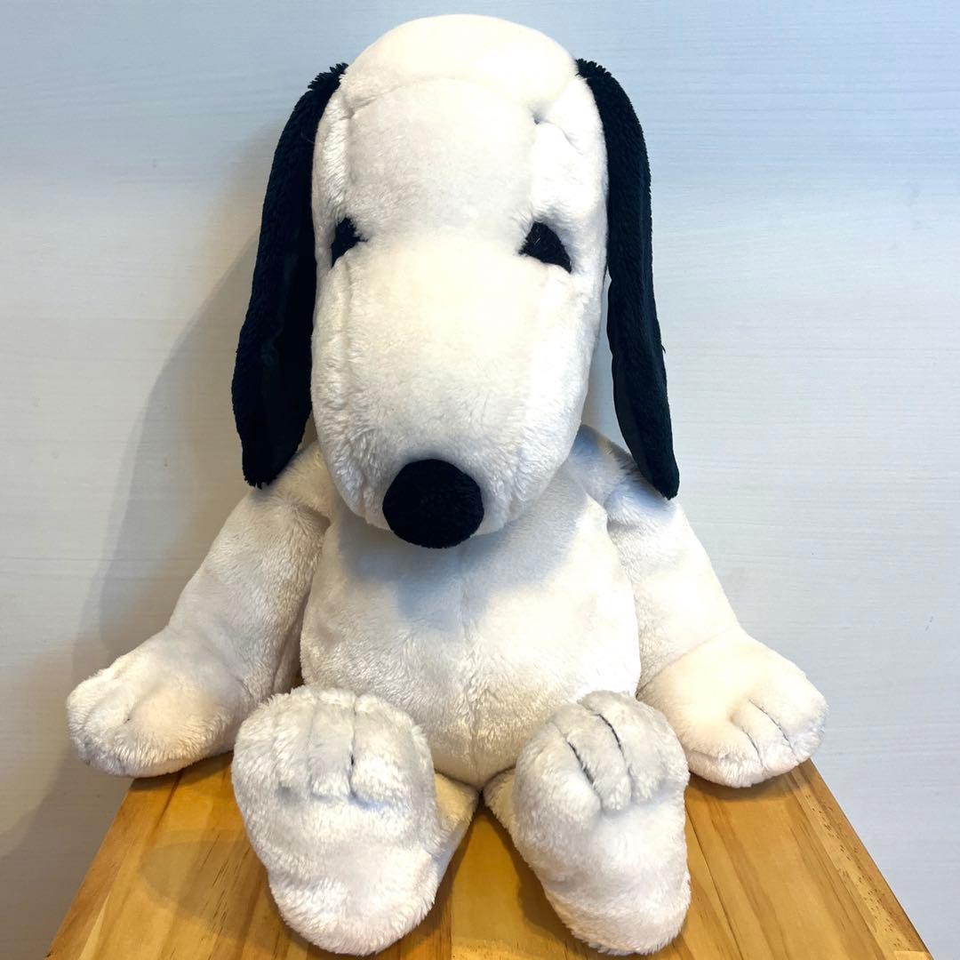 レ*ン様 【値下げ】SNOOPYスヌーピー 特大ぬいぐるみ1968年 ヴィンテー