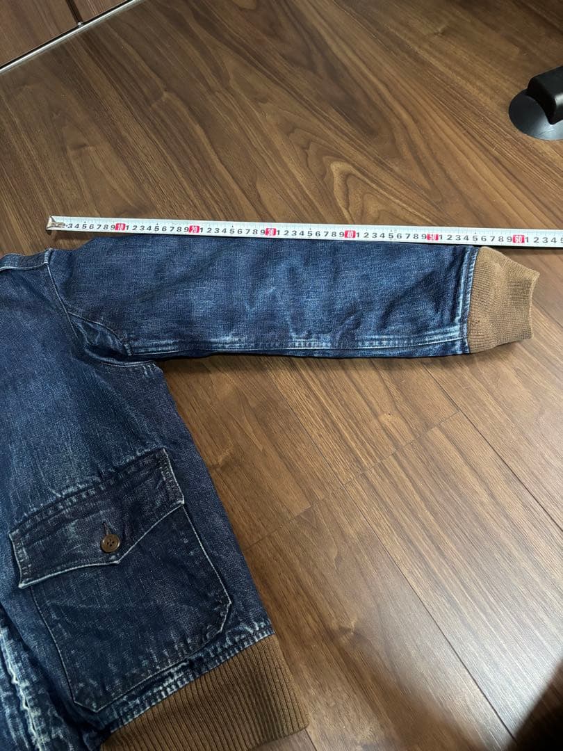 フルカウント FULLCOUNT B-10 デニムフライトジャケット