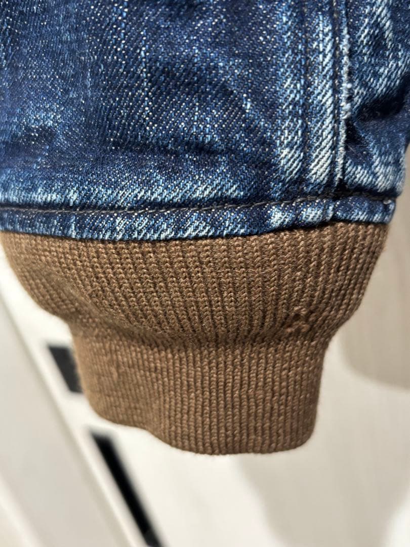 フルカウント FULLCOUNT B-10 デニムフライトジャケット