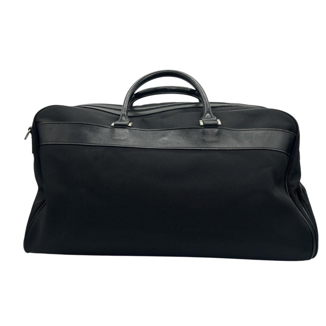 【良品】バーバリーゴルフ ボストンバッグ 大容量 シューズ収納 ブラック 黒