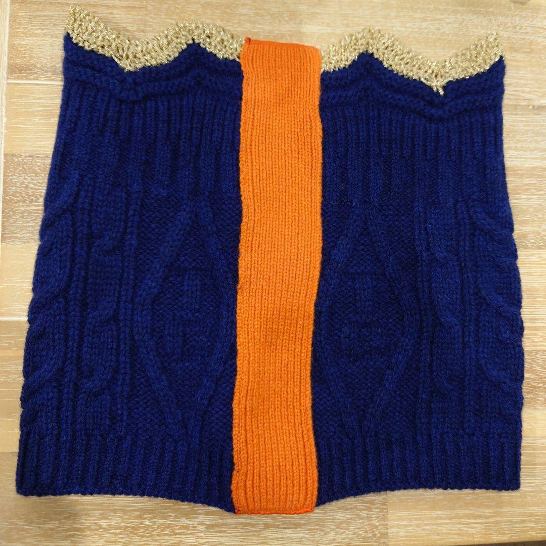 ツモリチサト　ネイビー　ニット帽