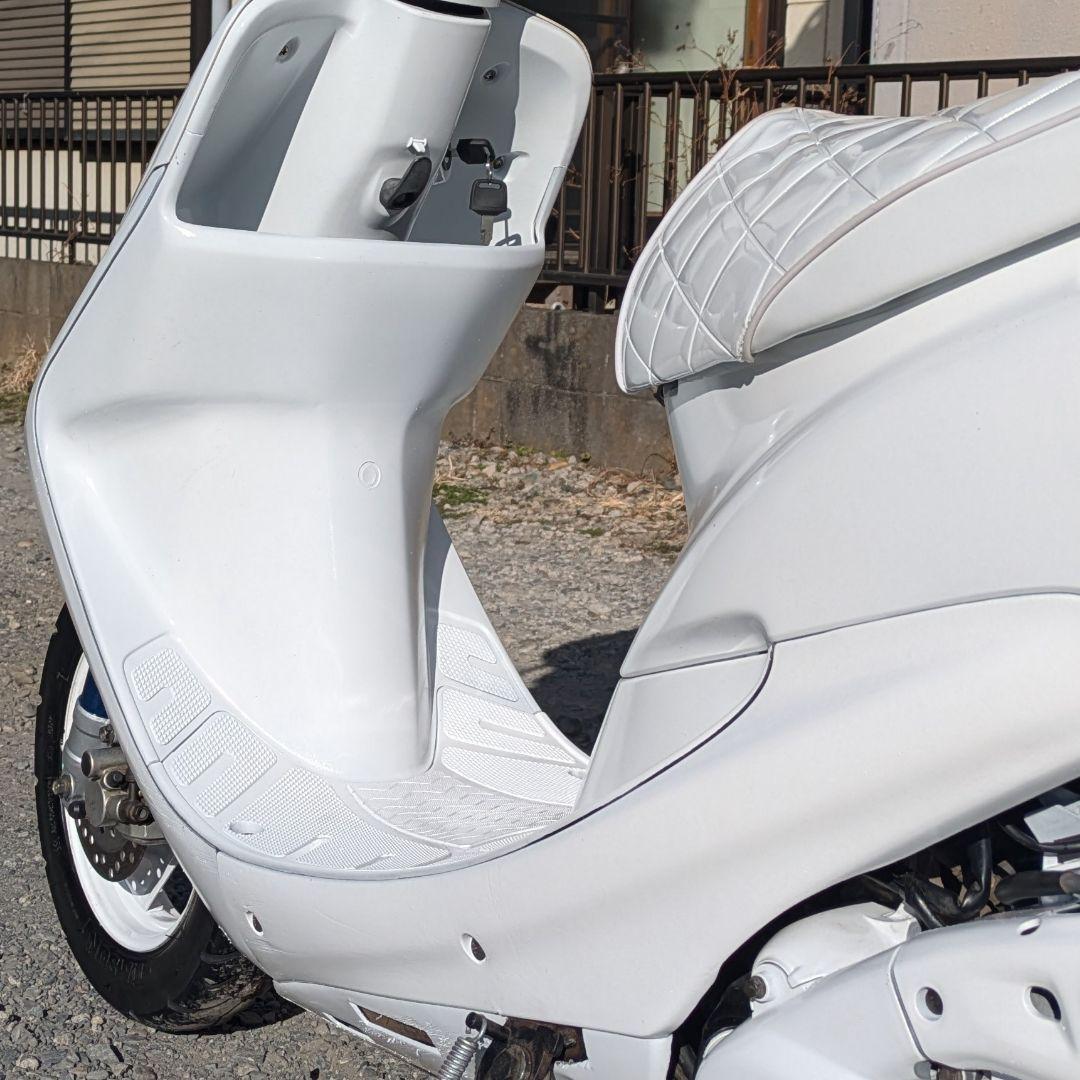 ライブディオZX AF35仕様 AF34カスタムホワイト - メルカリ