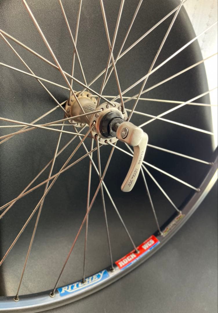 引取り限定 激レア！Ritchey Rock WCS XTのFクイック2本付き