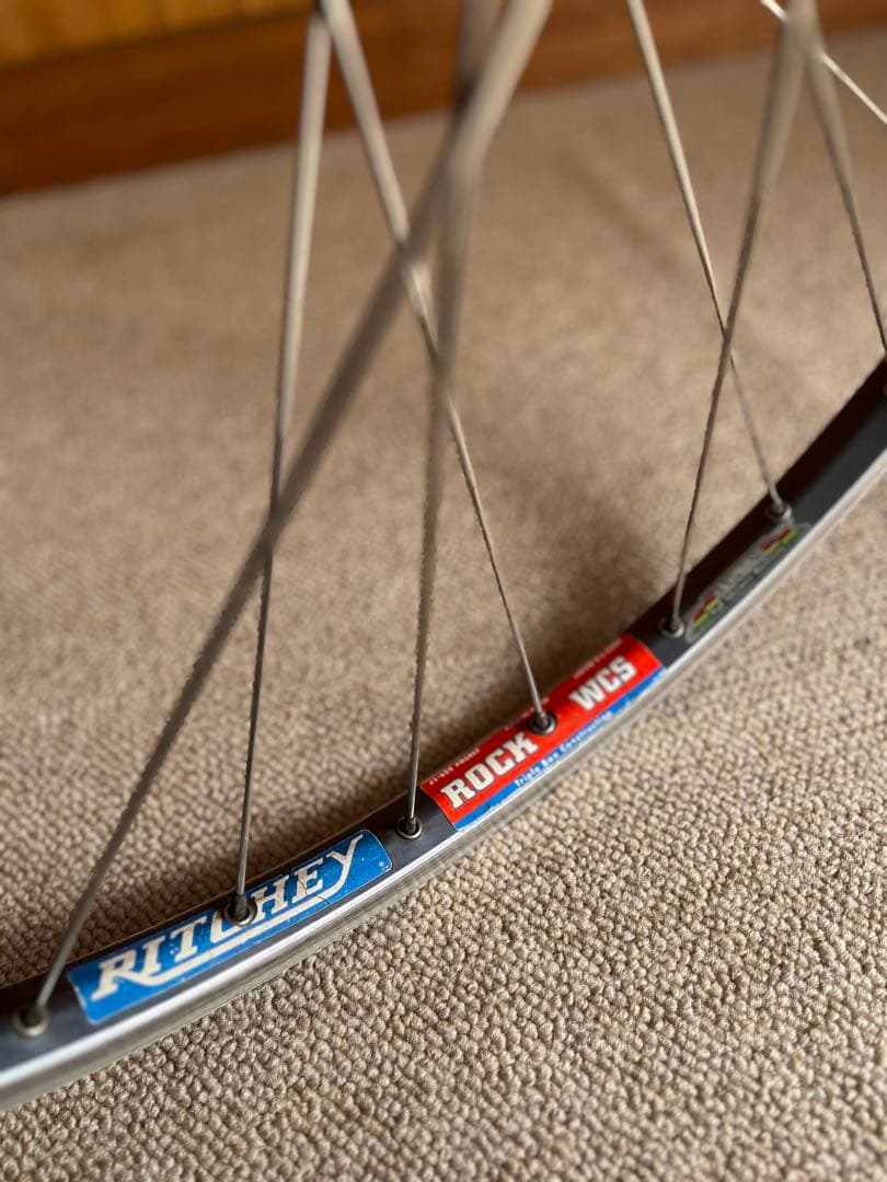 引取り限定 激レア！Ritchey Rock WCS XTのFクイック2本付き