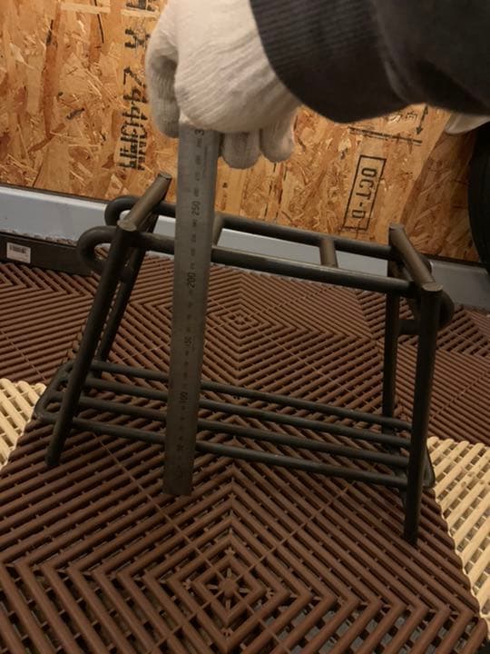 キャンプ　バーナースタンド(ソロ用)　ハンドメイド