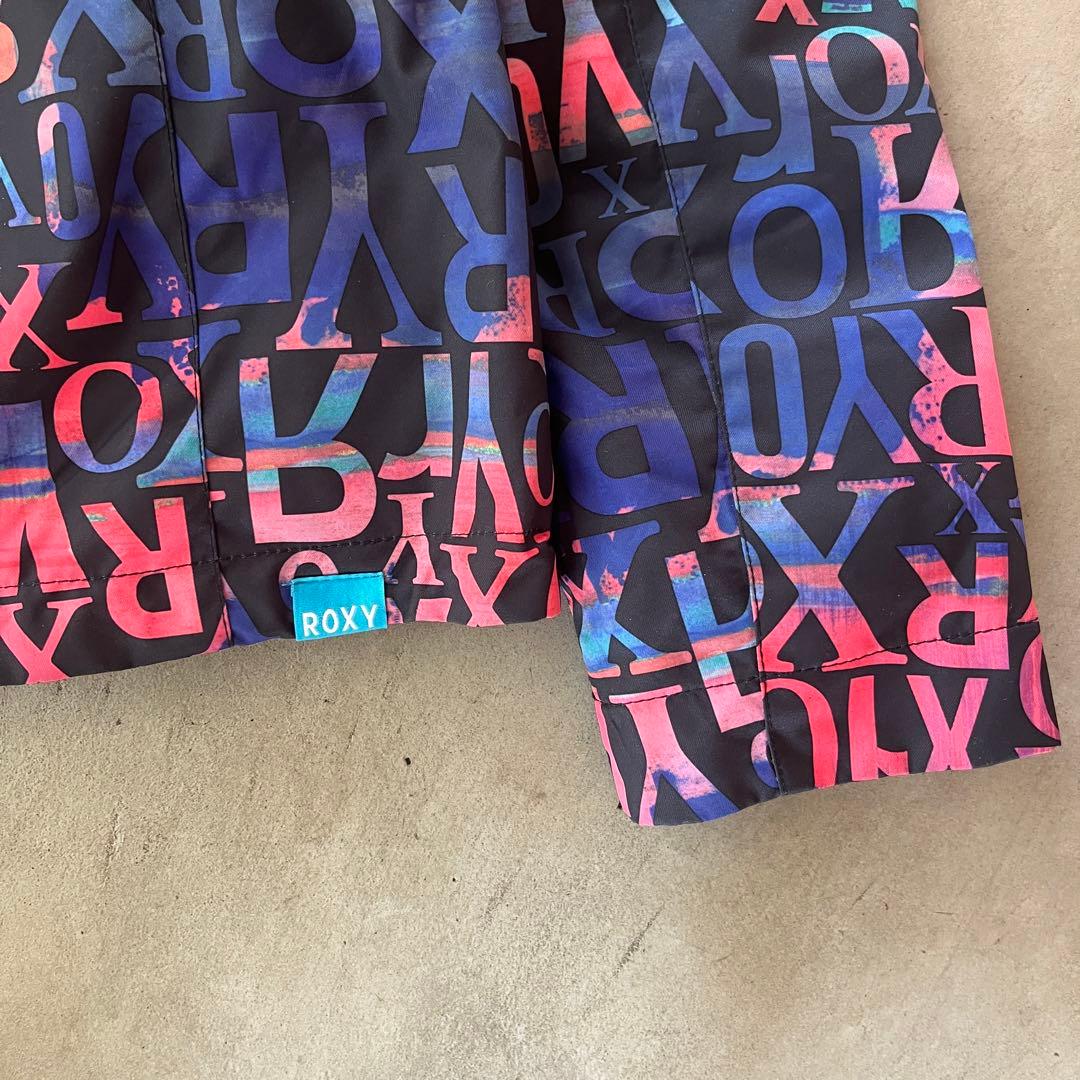 【ROXY】ロキシー★スノーボード　ウェア　S　上下　総柄　ピンク　スキー
