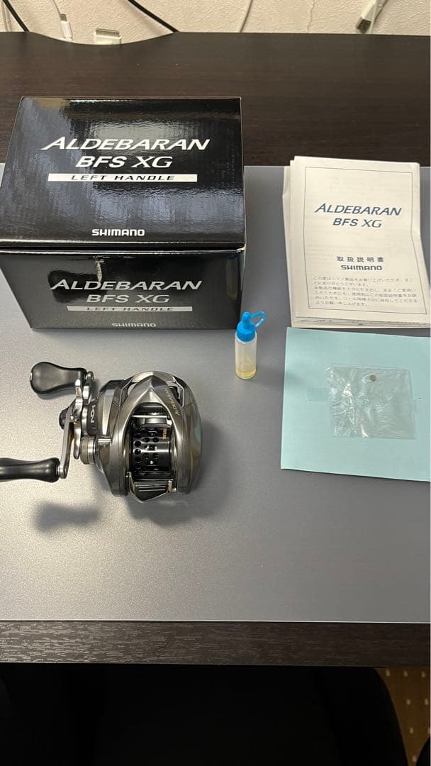 美品】SHIMANO アルデバラン bfs XG レフトハンドル L108624793