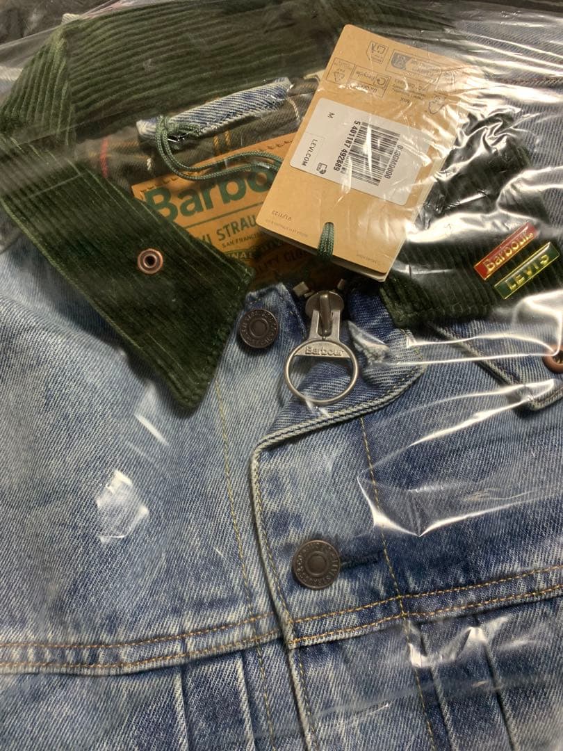 M LEVI'S BARBOUR TYPEⅡ DENIM JACKET