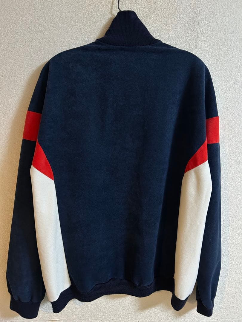 70sアディダスadidasベロアジャージ トラックジャケットXLフランス製